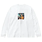 Hachi_Hachi_888の父の日 Big Long Sleeve T-Shirt