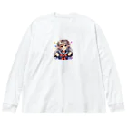 aaammmamのエルフ　美少女　セーラー服　アイドル Big Long Sleeve T-Shirt