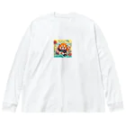 sabuchunのちょっとやんちゃなレッサーパンダです Big Long Sleeve T-Shirt