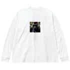 sunday_sataurday_freedayの一途なゴリラ Big Long Sleeve T-Shirt