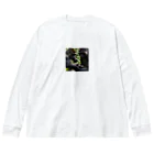 sunday_sataurday_freedayの社交的なゴリラ Big Long Sleeve T-Shirt