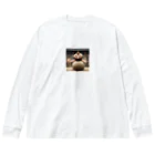 OTIRUBUTUBUTUのお相撲さん迎撃準備完了 Big Long Sleeve T-Shirt