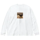 OTIRUBUTUBUTUのデイノニクス Big Long Sleeve T-Shirt