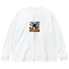 OTIRUBUTUBUTUのナヌドローン群 Big Long Sleeve T-Shirt