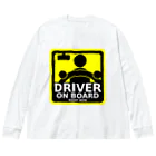 Miyanomae ManufacturingのDRIVER ON BOARD ビッグシルエットロングスリーブTシャツ