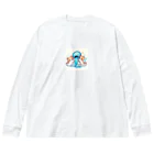 Freeman1の水瓶とネコ Big Long Sleeve T-Shirt