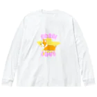 buuchapのコーギーLOVE ビッグシルエットロングスリーブTシャツ