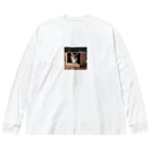 jaguar3のダンボール猫 Big Long Sleeve T-Shirt