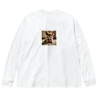 Ken Kenの可愛らしいチワワ Big Long Sleeve T-Shirt