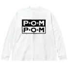 mf@PomPomBlogのSub Pom Pom Logo Big Long Sleeve T-Shirt