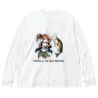 チェリモヤの 釣り女子 ツリガール 04 Big Long Sleeve T-Shirt