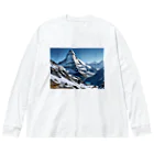 ジャパネットケフィアのアルプスの守り手 マッターホルン Big Long Sleeve T-Shirt