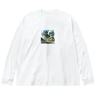 wワンダーワールドwのEDEN2 ビッグシルエットロングスリーブTシャツ