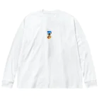 ぷぷオレンジの海の妖精こけしちゃん Big Long Sleeve T-Shirt