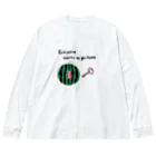 monokurockのスイカ everyone wants to go home スタンダード Big Long Sleeve T-Shirt