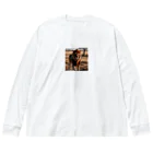 きんにくゆうたろうのサバンナのライオン Big Long Sleeve T-Shirt