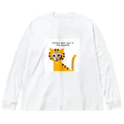 Mizuki・ASIA CATの子虎 Big Long Sleeve T-Shirt