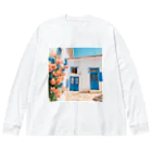 HOSHI-TANEKO🌠の🌺南欧の家🏠 Big Long Sleeve T-Shirt