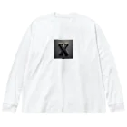 WORLDのかっこよく描いたX Big Long Sleeve T-Shirt