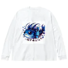 susumu47の深海魚のキャラクターグッズ Big Long Sleeve T-Shirt