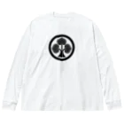 Yukimurakun「Samurai」の丸にたち葵　 Big Long Sleeve T-Shirt