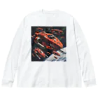 AQUAMETAVERSEの甲冑戦隊地球防衛軍　Tomoe bb 2712 Big Long Sleeve T-Shirt