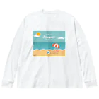 山田綾の夏！Summer！ Big Long Sleeve T-Shirt