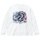 SaBATaNの伝説の生物シリーズ龍1 Big Long Sleeve T-Shirt