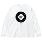 Yukimurakun「Samurai」の源氏車家紋 Big Long Sleeve T-Shirt