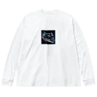 鷹鷹のスピードライン Big Long Sleeve T-Shirt