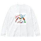 みつあみばあばのみつあみばあば文庫 ビッグシルエットロングスリーブTシャツ