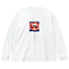 ココナッツアイランド©️のジンベイザメ Big Long Sleeve T-Shirt