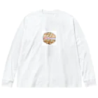 A-KdesignのFake food⑥ ビッグシルエットロングスリーブTシャツ