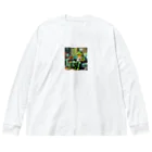 zukit4sのジョークを言っているカエル Big Long Sleeve T-Shirt