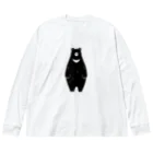 m0nec0のツキノワグマ Big Long Sleeve T-Shirt