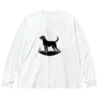 Dododの犬 ビッグシルエットロングスリーブTシャツ