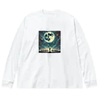 KIglassesのHarmony of the Starry Sky - 星空の調和 Big Long Sleeve T-Shirt