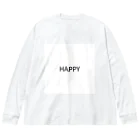 suiのHAPPY ビッグシルエットロングスリーブTシャツ