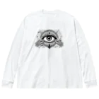 yuu_1204のSacred Geometry Eye Big Long Sleeve T-Shirt