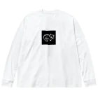 売る者のリラックス猫ちゃん Big Long Sleeve T-Shirt