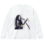 MY.LILILALAのロックな女 Big Long Sleeve T-Shirt