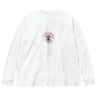 Shin〜HTのお店のセラピスト生命ロゴくりぬき Big Long Sleeve T-Shirt