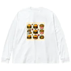 南国のハンバーガー Big Long Sleeve T-Shirt