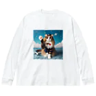 sophie138の猫の客室乗務員 Big Long Sleeve T-Shirt