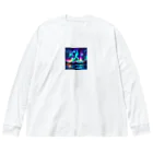 yuriseのオーロラグッズ Big Long Sleeve T-Shirt