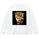 yuriseのおしゃれなpizzaのグッズ Big Long Sleeve T-Shirt