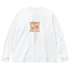 フルヤの音楽と喜びの不思議キャラクター Big Long Sleeve T-Shirt