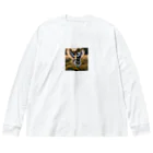 tabi555のそらとぶ犬 Big Long Sleeve T-Shirt