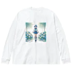 chika_22の千賀、飛べた！ Big Long Sleeve T-Shirt