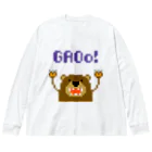 みっちのGAOo！熊 ビッグシルエットロングスリーブTシャツ